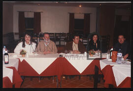 Convívio à mesa.