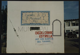 Cartaz de apoio.
