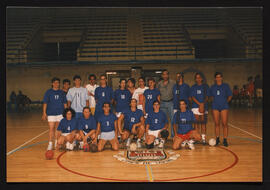 Equipa feminina de andebol.