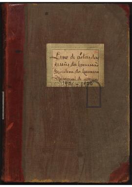 Atas das sessões da Comissão Executiva da Câmara Municipal de Tavira, 1921-1923