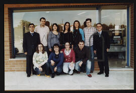 Grupo de trabalho de um escritório.