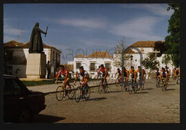 Prova de ciclismo.
