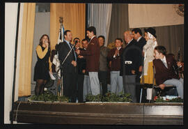 Entrega de medalha a elemento da Banda Musical de Tavira.