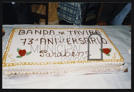 Bolo de aniversário.