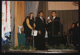 Troca de lembranças.